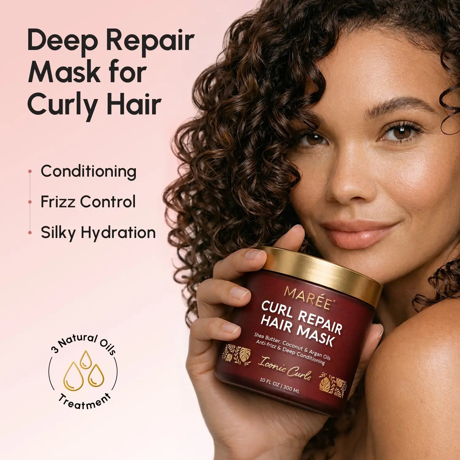 Mascarilla reparadora para rizos
