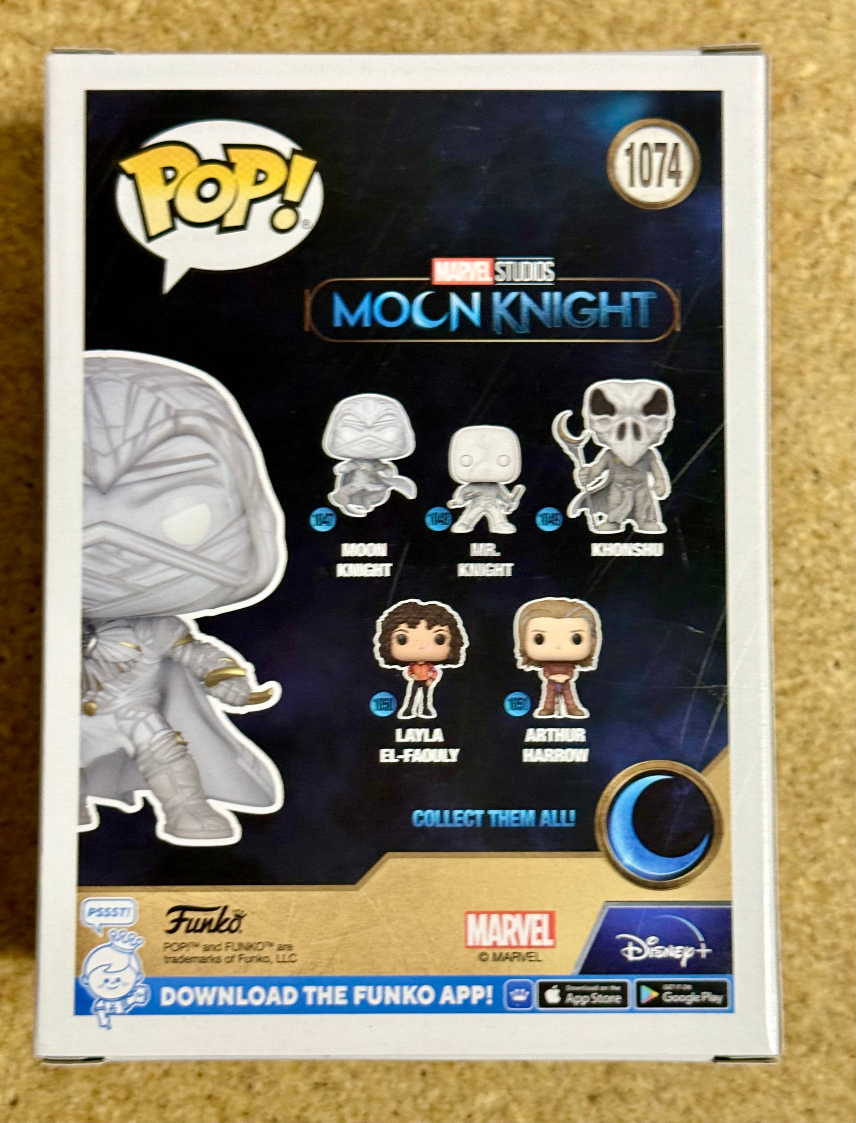 Funko Pop! Marvel Moon Knight #1074 Moon Knight 2022 Exclusivo FS