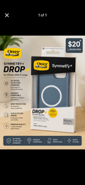 Funda OtterBox Symmetry+ MagSafe para iPhone 2022 grande – azul