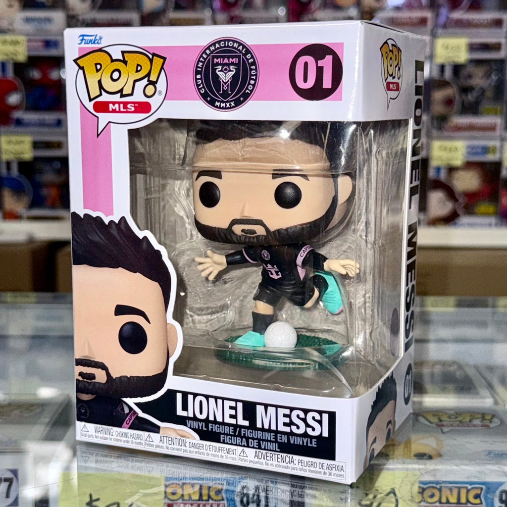 Funko Pop! MLS Lionel Messi (visitante) #01 Fútbol MLS Inter Miami 2025