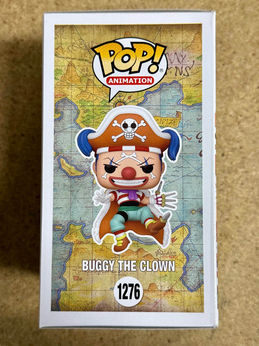 Funko Pop! Animación Capitán Buggy el Payaso #1276 One Piece 2022 Exclusivo HT