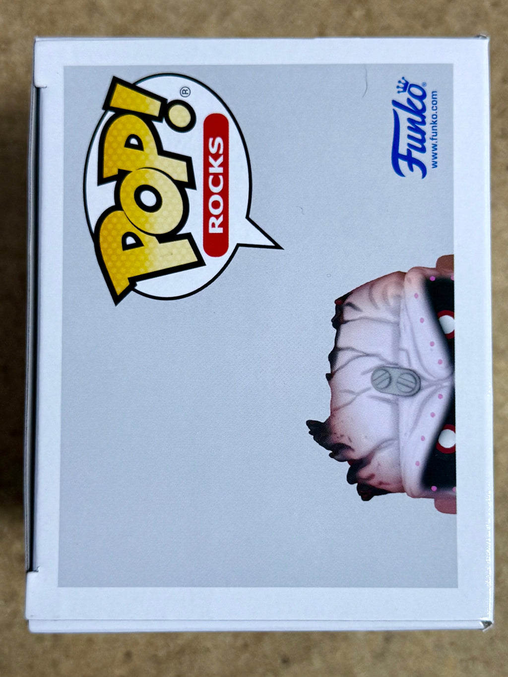Bruce Dickinson Firmó Iron Maiden Eddie Funko Pop! Rocks #251 con COA de JSA