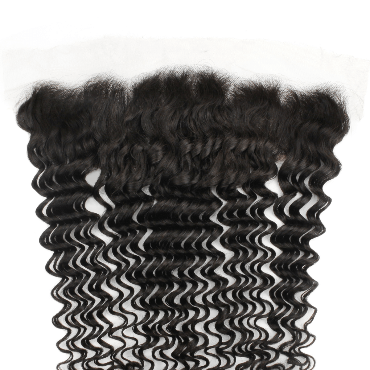 Frontal de cabello humano Deep Wave 13x4 HD Lace