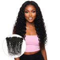 Frontal de cabello humano Deep Wave 13x4 HD Lace