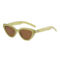 Fashion Cat Eye Sunglasses Women Men Classic Rice Nail Design