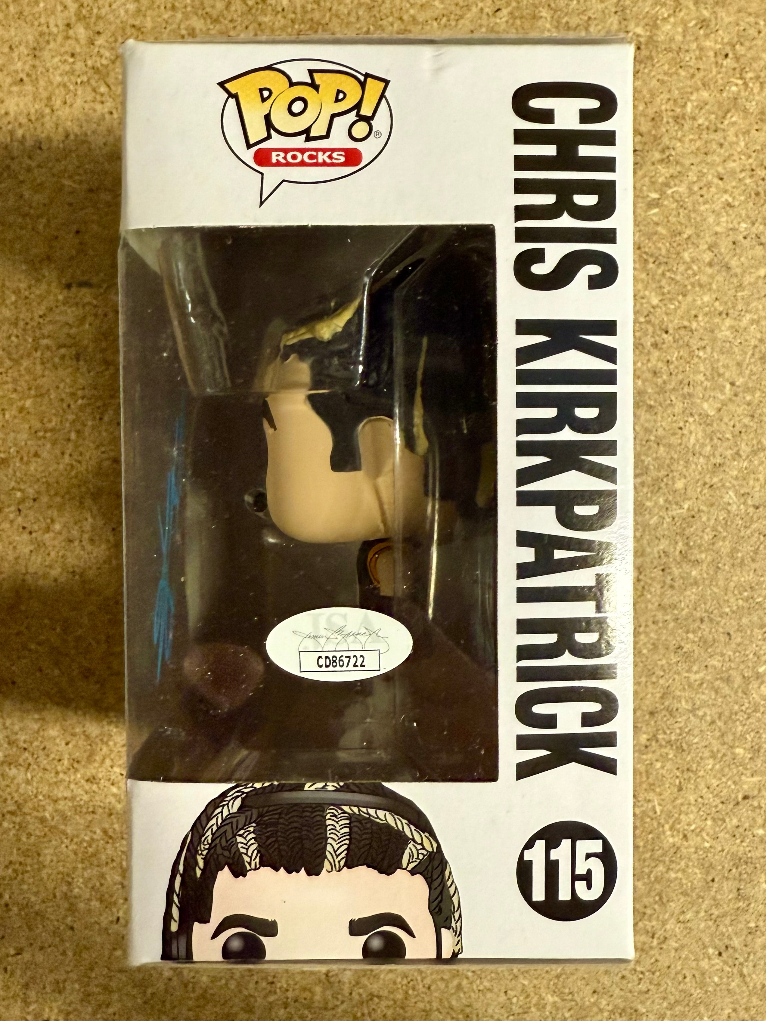 Chris Kirkpatrick Signed Nsync Funko Pop! #115 Vaulted 2019 With JSA COA