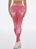 Seamless High-Waist Butt-Lifting Yoga Leggings
