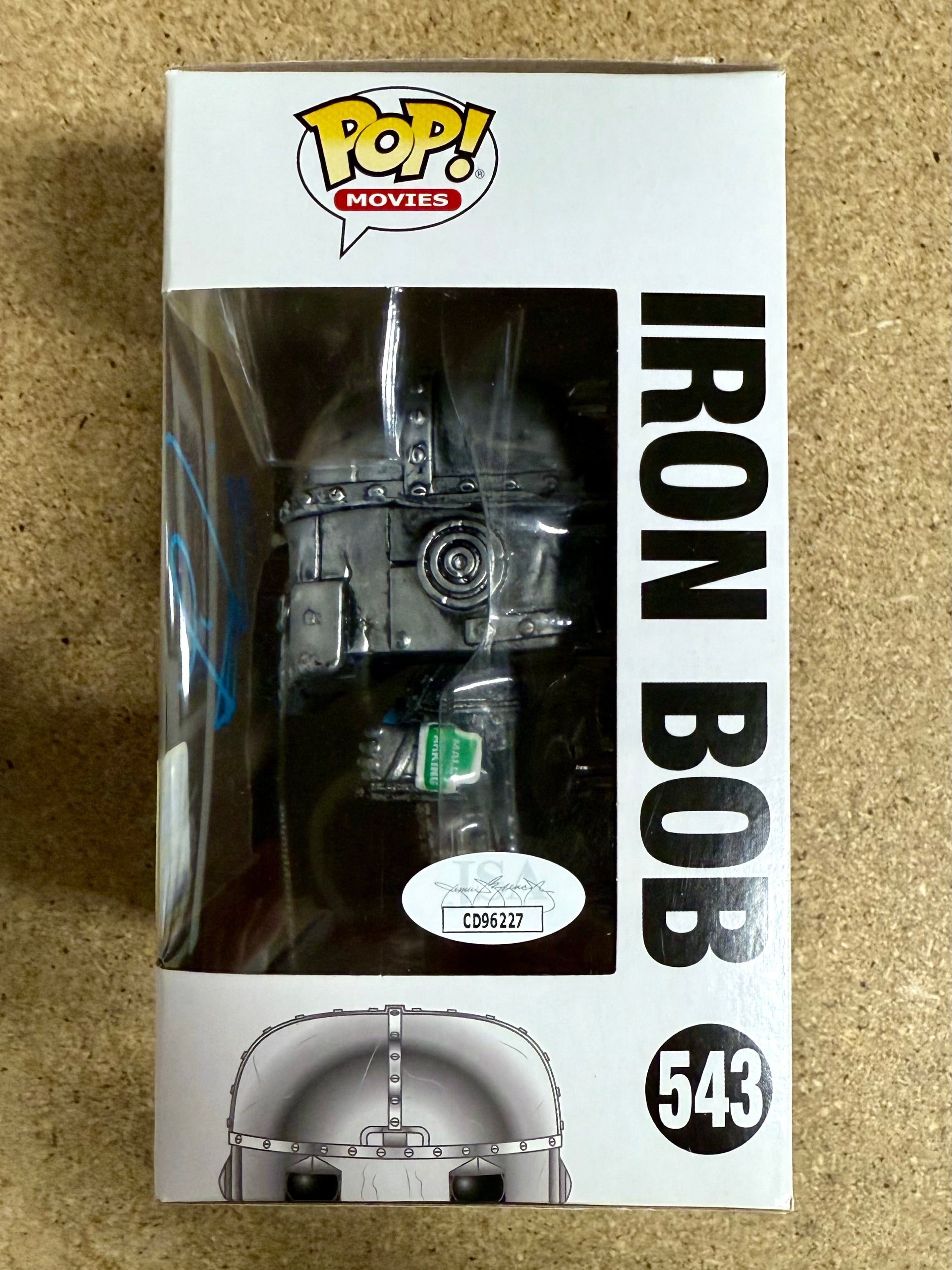 Funko Pop! Iron Bob firmado por Kevin Smith #543 Jay Y Silent Bob Reboot Exclusivo SDCC 2020 con certificado de autenticidad JSA