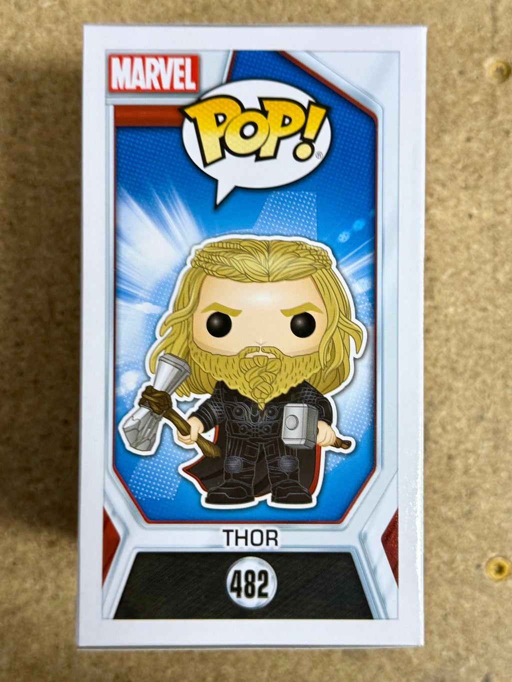 Funko Pop! Marvel Thor #482 Avengers Endgame 2019 Exclusivo de la Bóveda