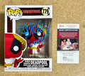 TJ Miller "Weasel" Firmado Senador Romano Deadpool Funko Pop #779 con COA de JSA