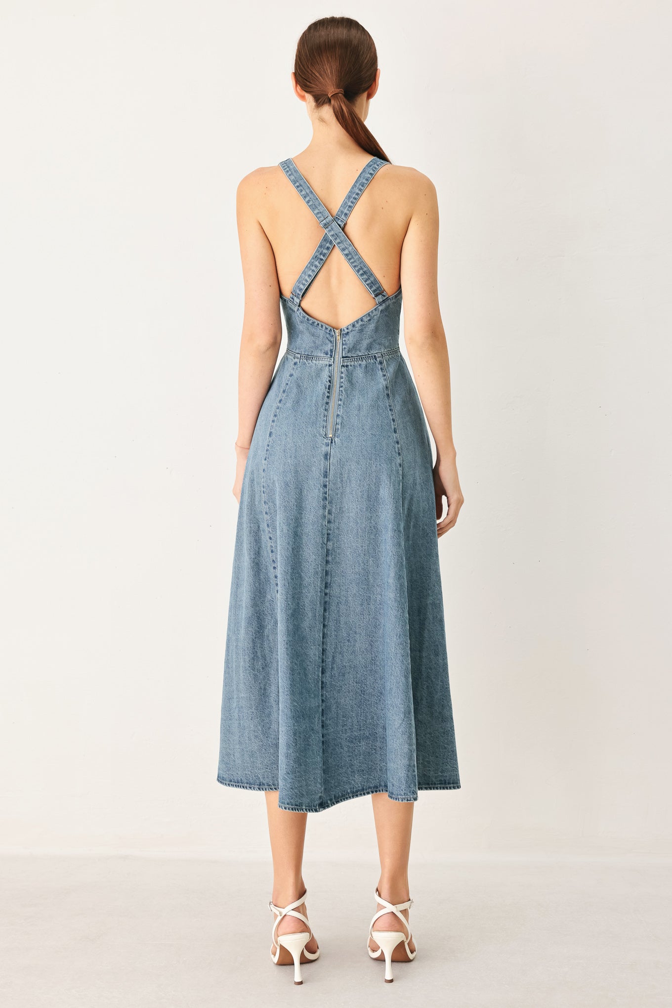 VESTIDO MIDI VAQUERO SUNDAY MUSE