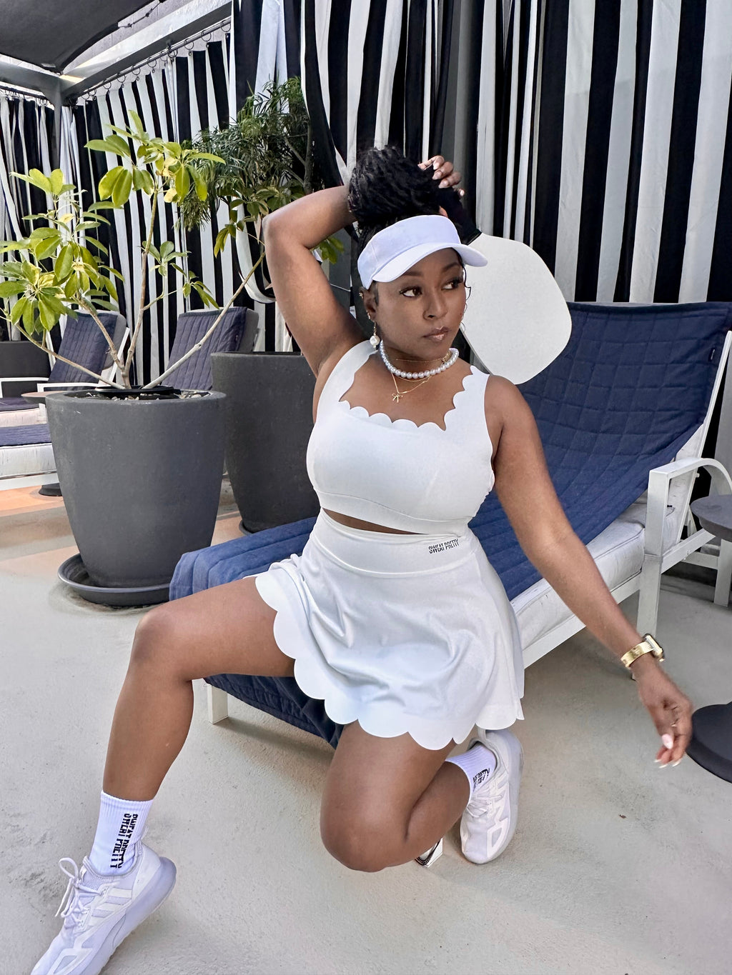 Falda de tenis Power Serve