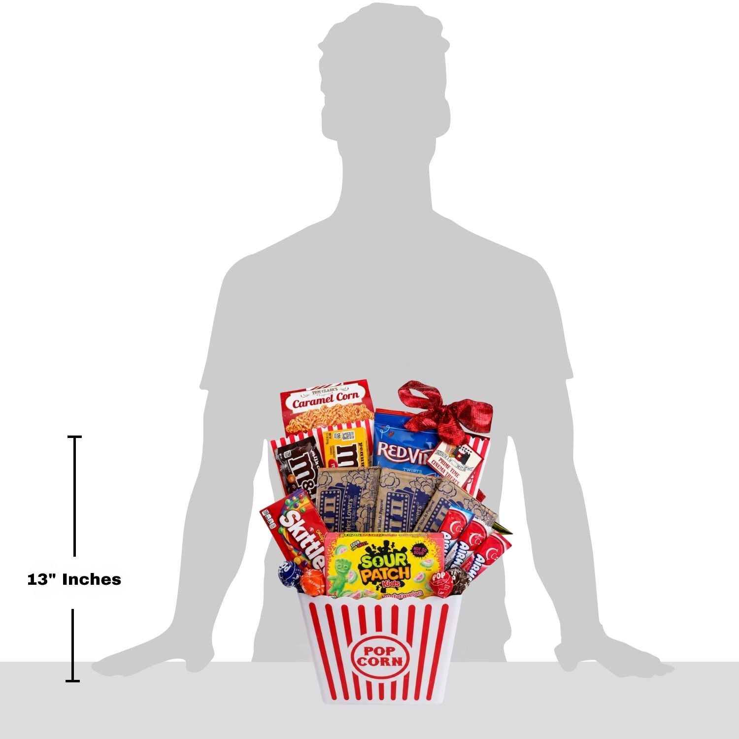 Cesta de regalo definitiva para la noche de cine