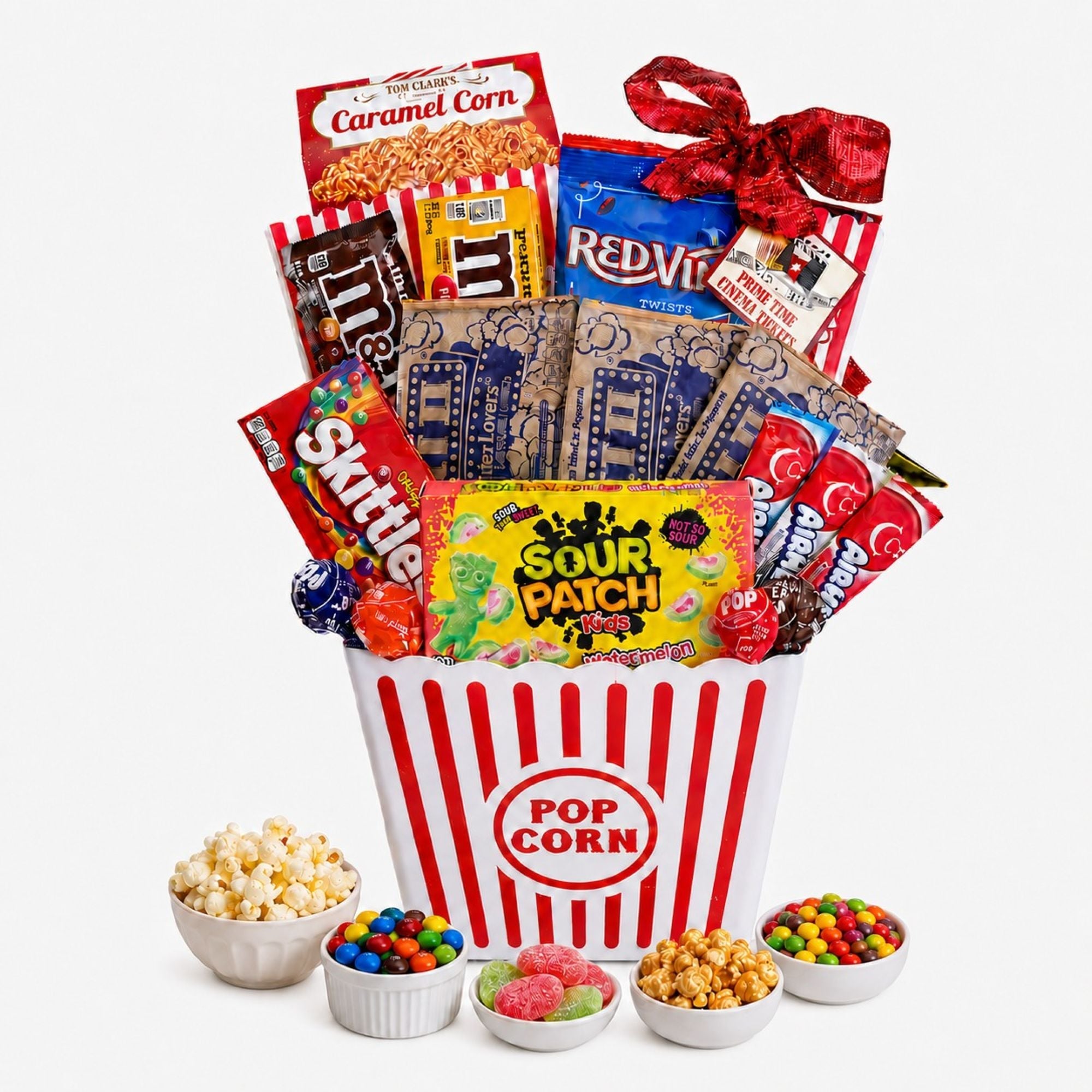 Cesta de regalo definitiva para la noche de cine