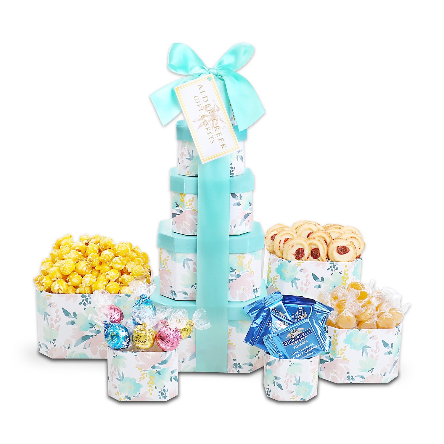 Torre de regalos Dulces de verano