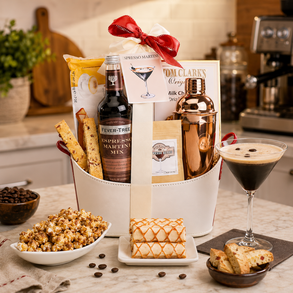 Cesta de regalo de Espresso Martini