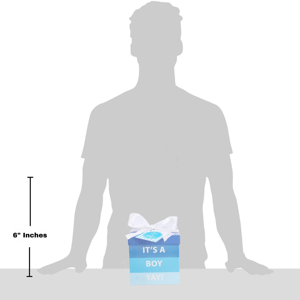 Cesta de regalo para bebé recién nacido: ¡Es un niño!