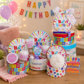 Feliz Cumpleaños Torre de Regalo Deseos de Spa Buttercream