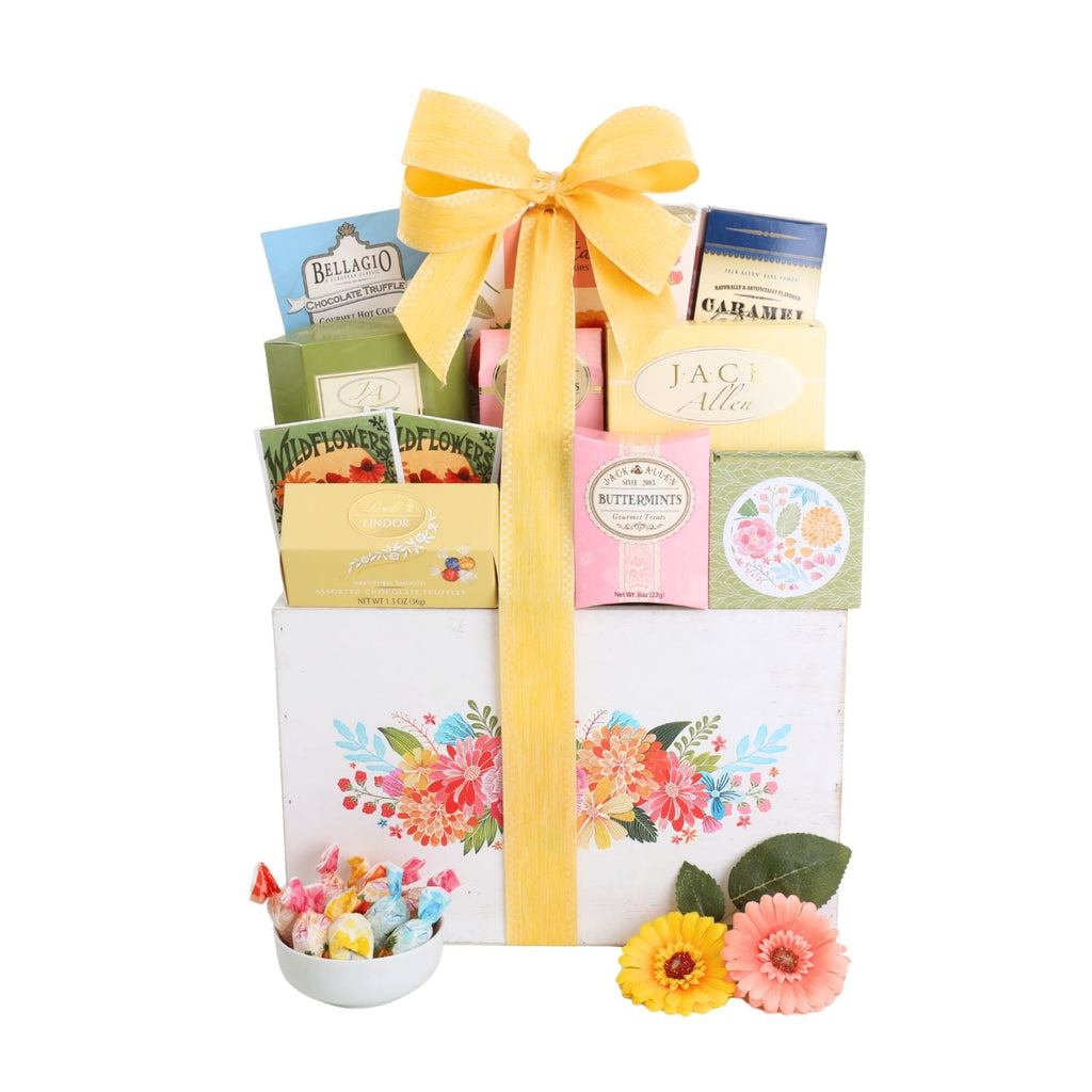 Cesta de regalo de galletas y dulces Sweet Moments