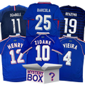 Caja Misteriosa de Camiseta Autografiada/Firmada de Fútbol de Francia con COA de PSA, JSA o Beckett