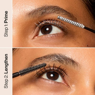 Honest Beauty Extreme Length Máscara de Pestañas y Prebase 2 en 1 0.27 fl oz - Caja Imperfecta