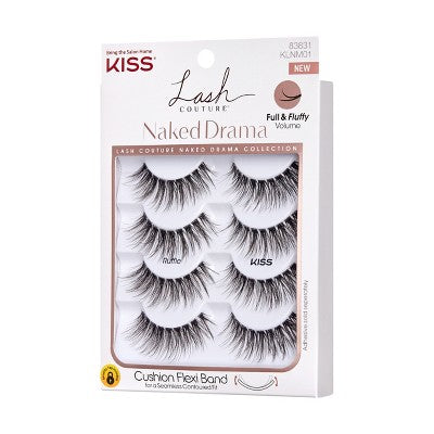 KISS Products Pestañas Postizas Lash Couture Naked Drama Ruffle 4u - Caja Imperfecta