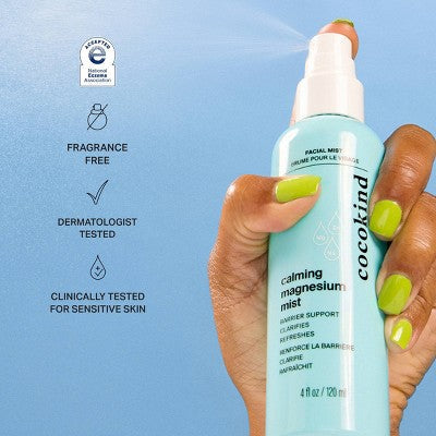 cocokind Calming Magnesium Face Moisturising Mist 4 fl oz - New