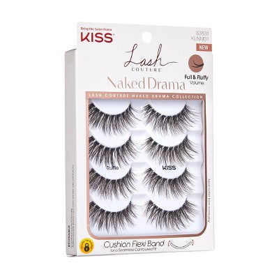 KISS Products Pestañas Postizas Lash Couture Naked Drama Ruffle 4u - Caja Imperfecta
