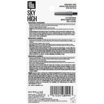 Maybelline Lash Sensational Sky High Lengthening Mascara 793 Washable Burgundy Haze 0.24 fl oz - New