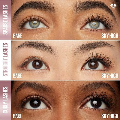 Maybelline Lash Sensational Sky High Lengthening Mascara 793 Washable Burgundy Haze 0.24 fl oz - New