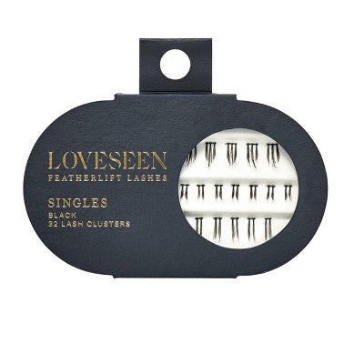 LoveSeen Pestañas Postizas Featherlift Negras 32 unidades - Caja Imperfecta