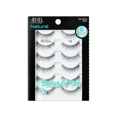 Ardell Professional Natural 110 Pestañas Multipack Negro 6ud - Caja Imperfecta