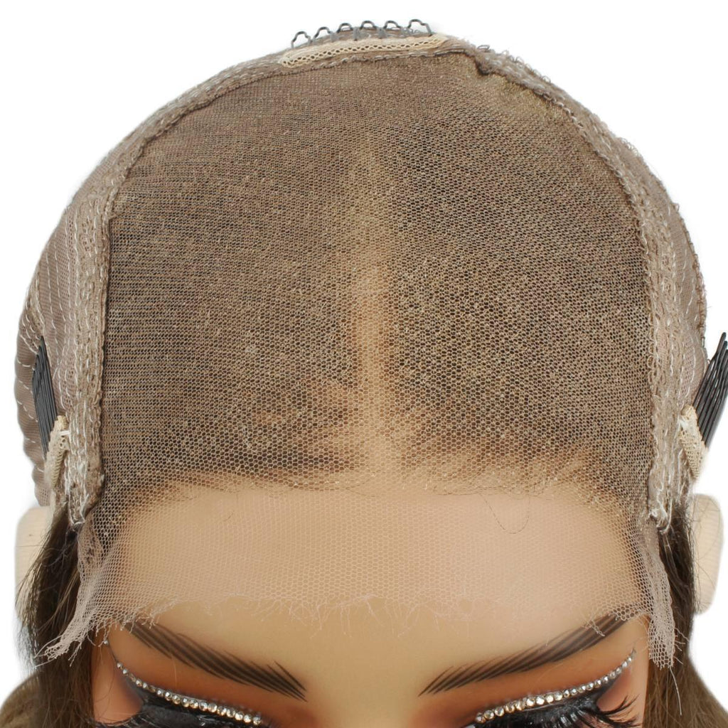 Peluca de cierre de cabello humano 100% Raw Gabriella Glueless 5x5 HD Lace profesionalmente teñida