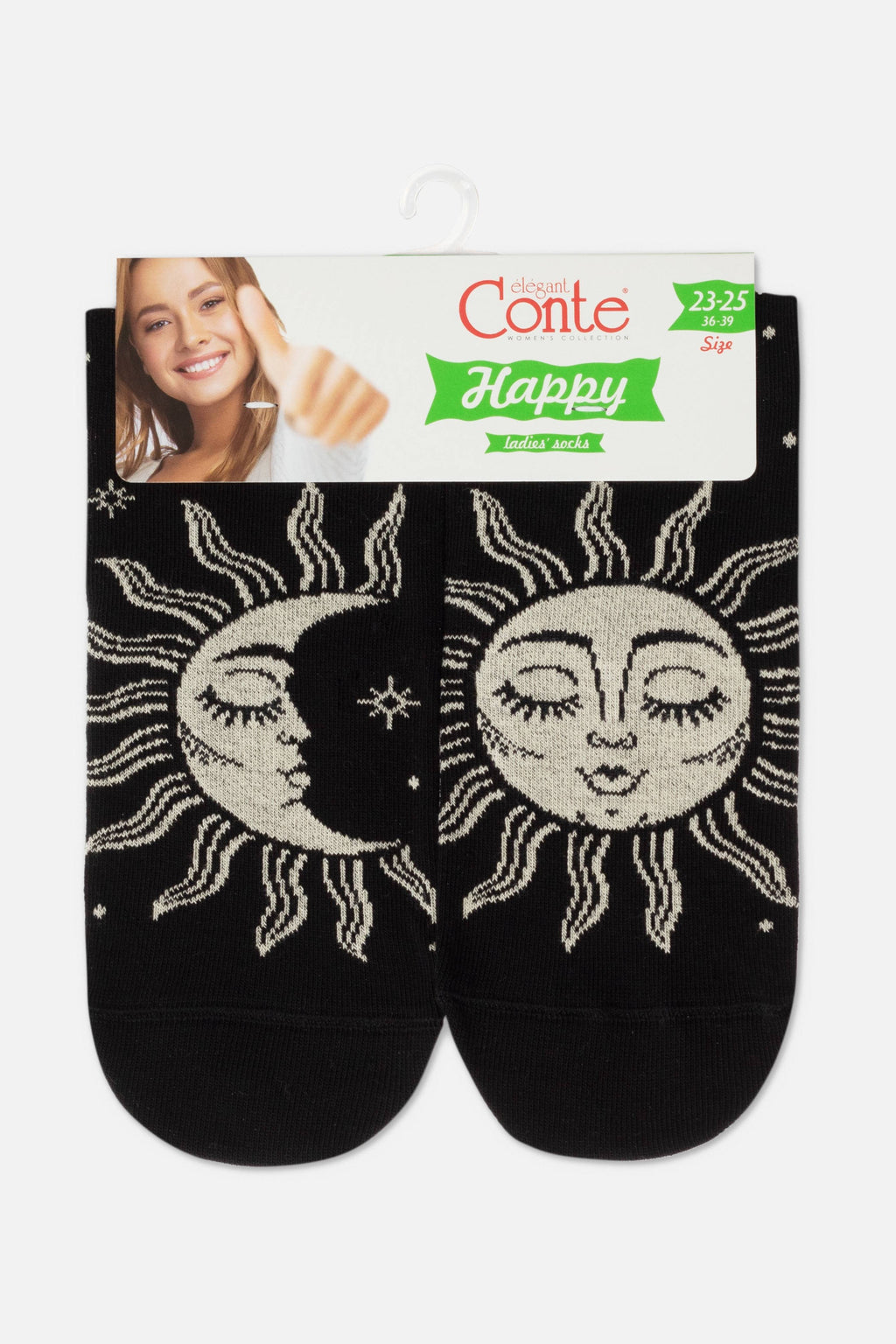 Calcetines Algodón Conte Happy 355 - Sol