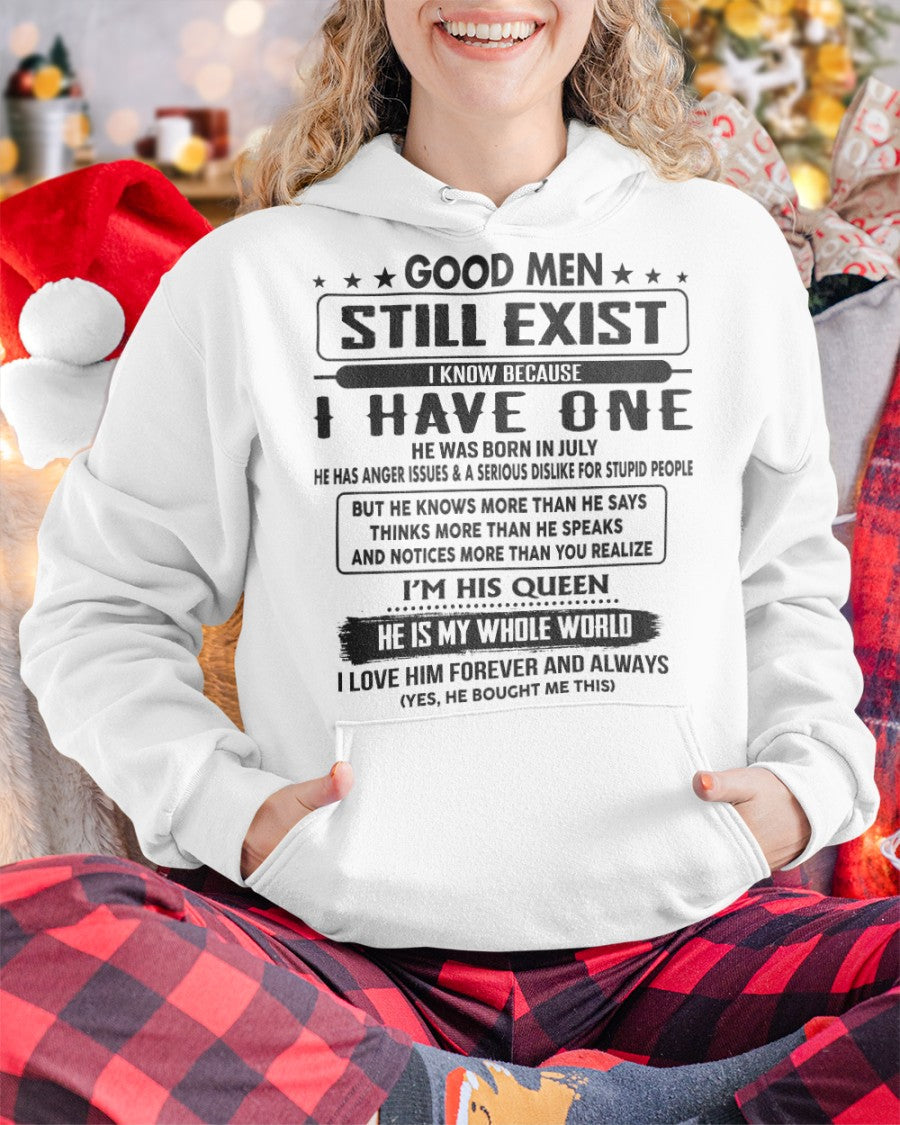 Julio - Todavía existen hombres buenos - regalo para tu novia, esposa de parte de tu esposo - NGHL07 (SKU-GM-07)