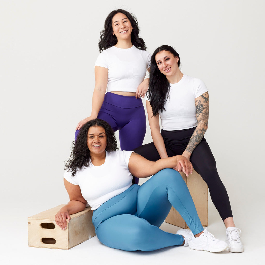 Formara™ 7/8 Sculpt - High-Rise Leggings - Sky