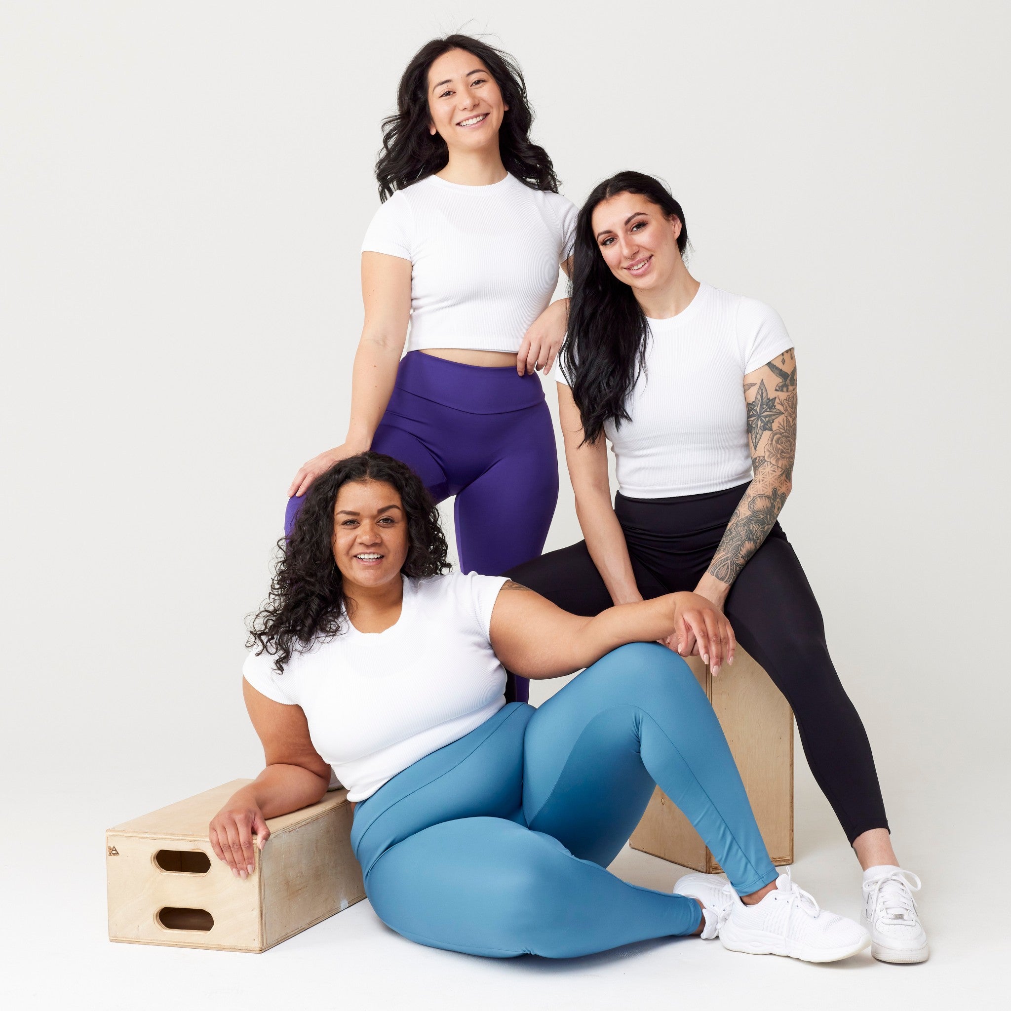 Formara™ 7/8 Sculpt - High-Rise Leggings - Sky