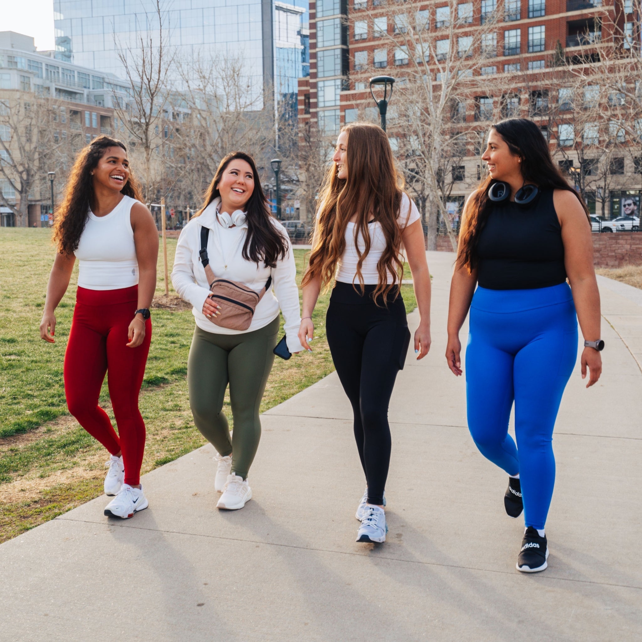 StayUP™ High-Rise Pocket Leggings - Red