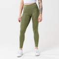 Leggings de tiro alto StayUP™ con bolsillo - Salvia