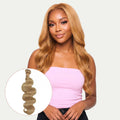 Extensiones de cabello 100% humano rubio miel ondulado