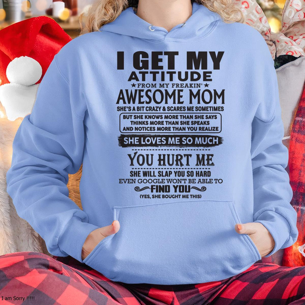 Gracias Mamá - OBTENGO MI ACTITUD DE MI SÚPER IMPRESIONANTE MAMÁ - Regalo de Mamá para Hijo e Hija - NGHL00 (SKU-TMD-00)