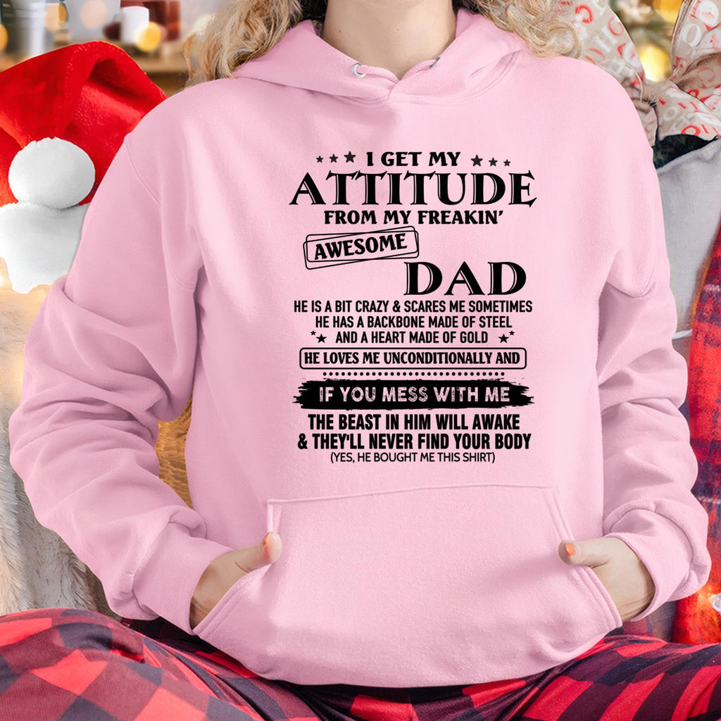 Gift For Son and Daughter From Dad - NGHL00 Hoodie (SKU-TDADC-00)