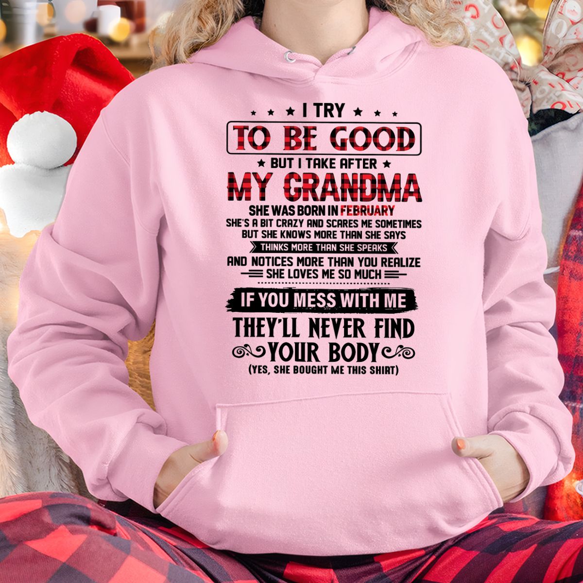 INTENTO SER BUENA PERO ME PAREZCO A MI ABUELA - De abuela para nieta - NGHL02 (SKU07-102-02)