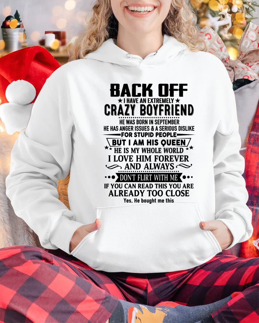 Septiembre - Atrás, tengo un novio extremadamente loco - Regalo para esposa de parte del marido - NGHL09 (SKUT-BACKOFF-09)