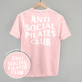 Anti Social Pilates Club (Blanco) (Estampado trasero)