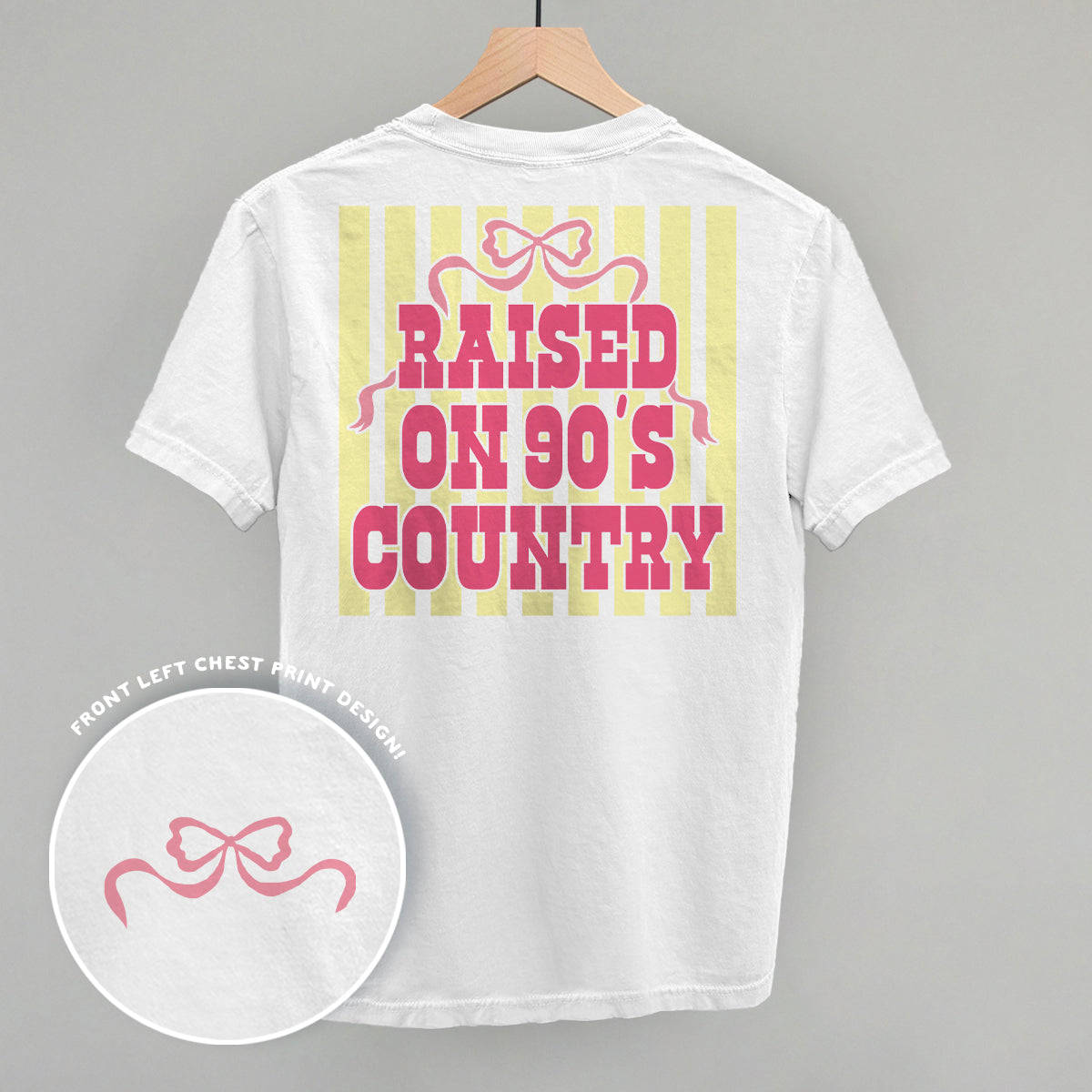 Criado(a) con Country de los 90 (Estampado trasero)
