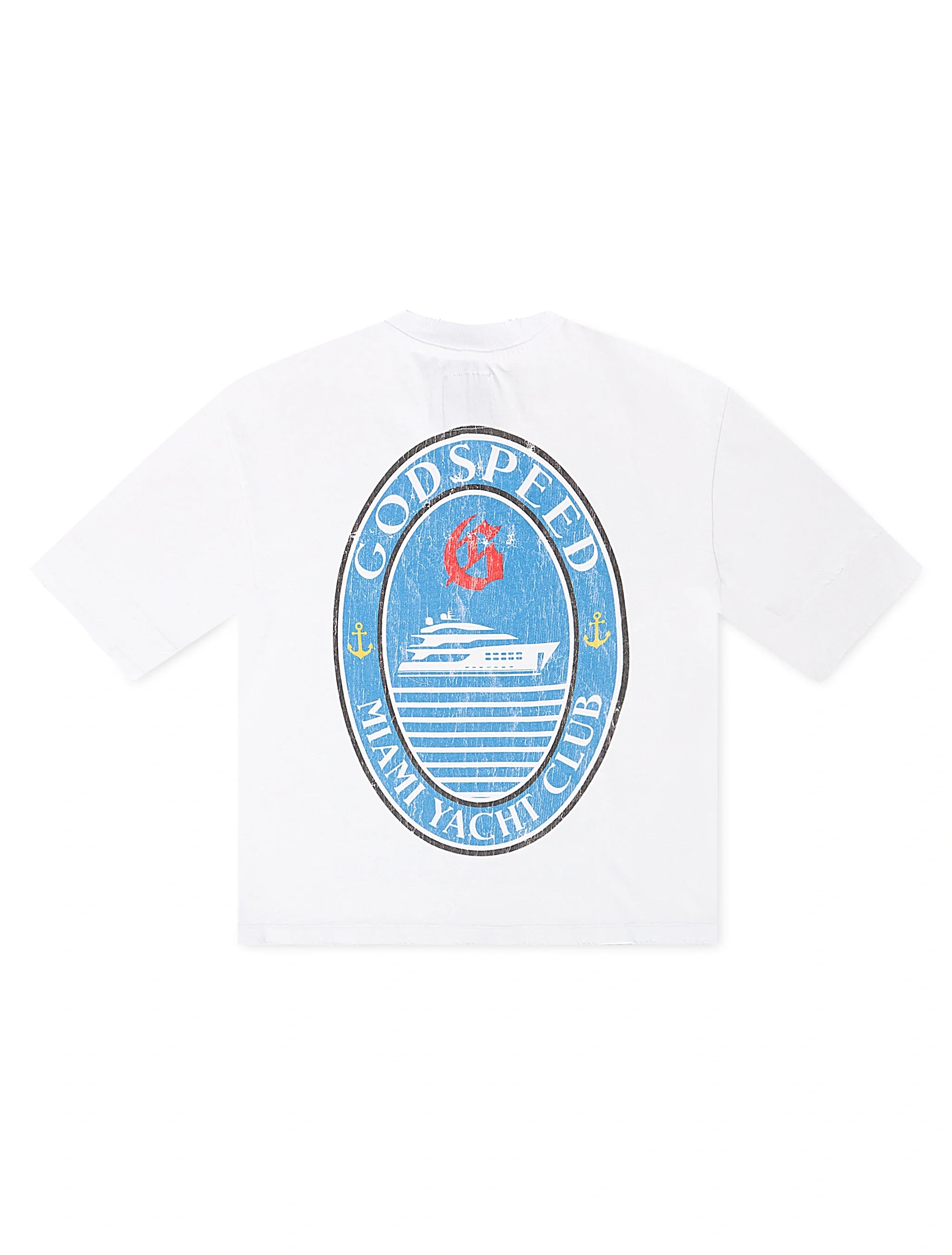 Godspeed GMYC Wave Runner Boxy Tee - White