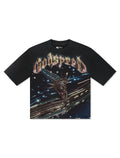 Godspeed Liberty Cruiser Boxy Tee - Black