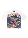 Camiseta Boxy Godspeed Liberty Cruiser - Blanca