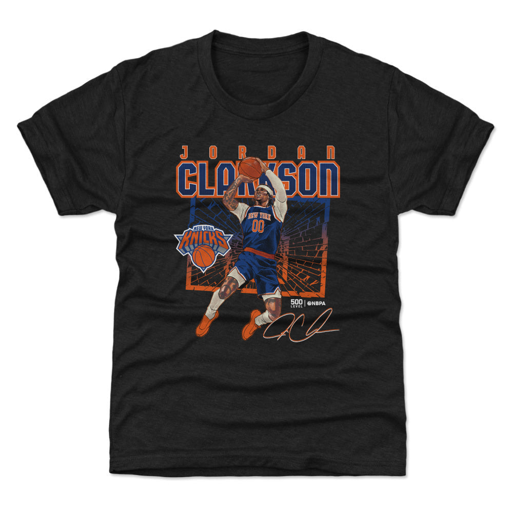 Jordan Clarkson New York Knicks Shattered WHT